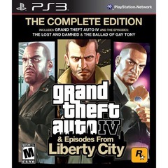 PS3 - GRAND THEFT AUTO IV AND EPISODES FROM LIBERTY CITY